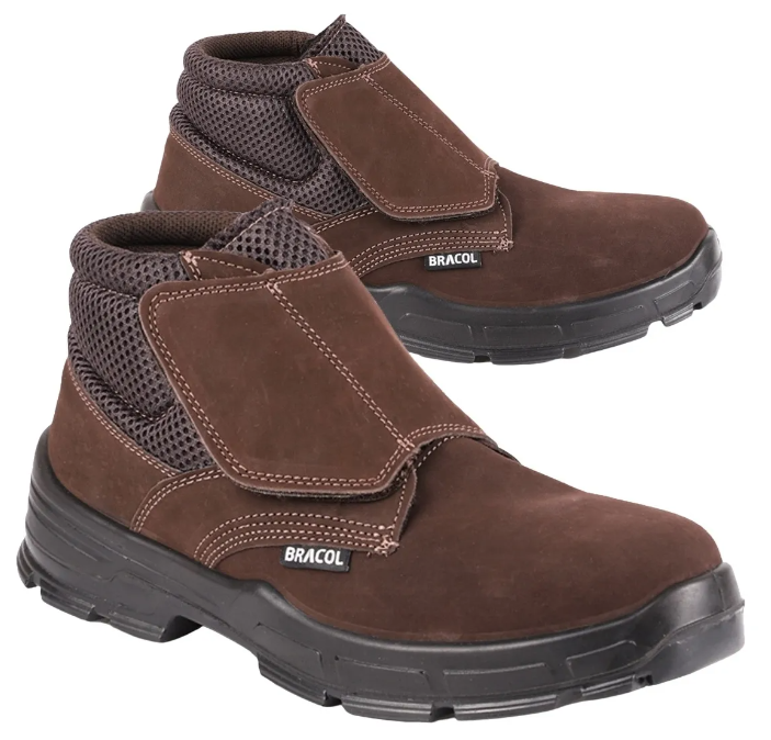 BOTA BOTINA DE SEGURANCA ISOLADA SEM VELCRO