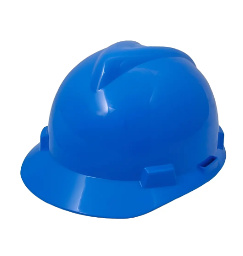 CAPACETE COM JULGULAR ABA FRONTAL AZUL