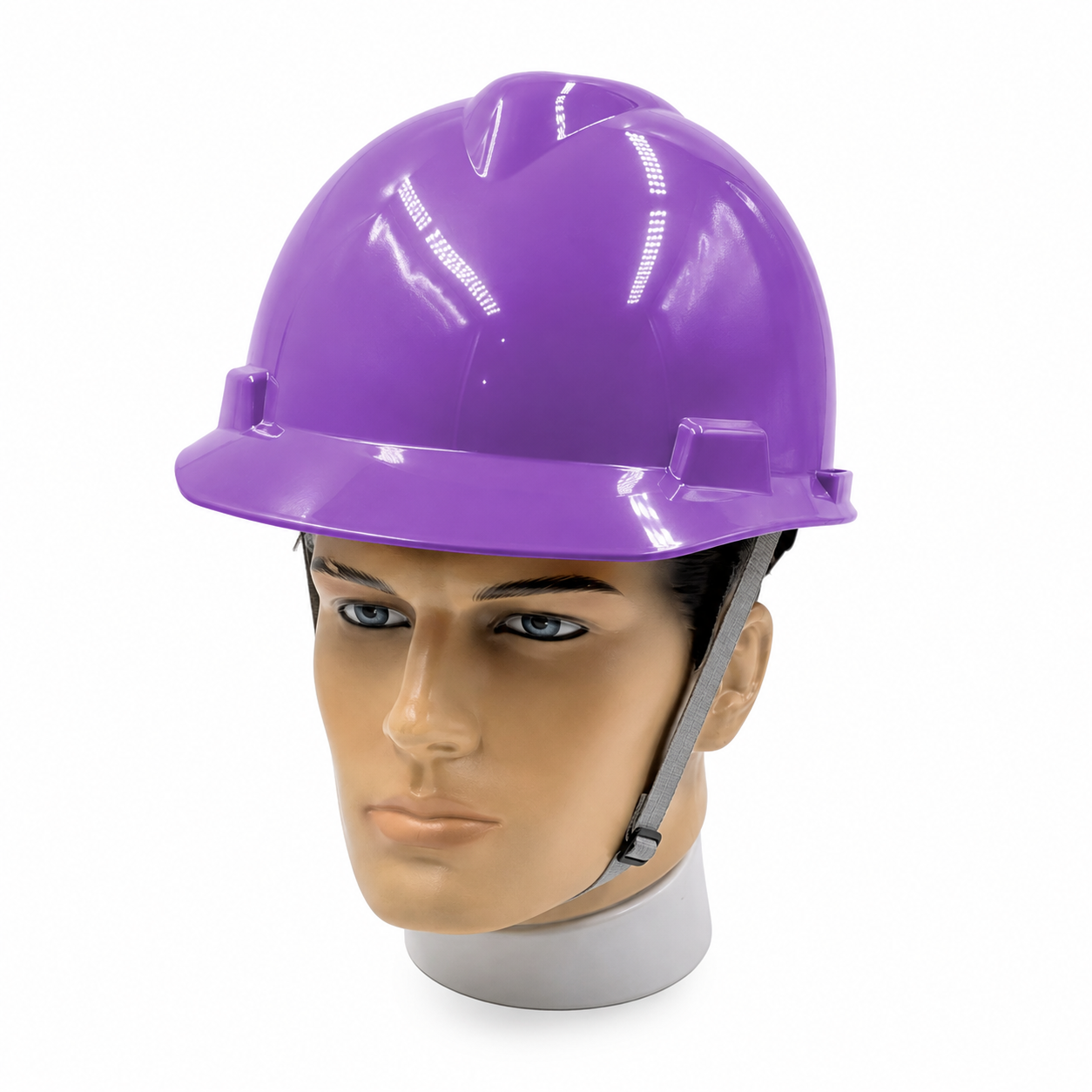 CAPACETE COM JULGULAR ABA FRONTAL ROXO