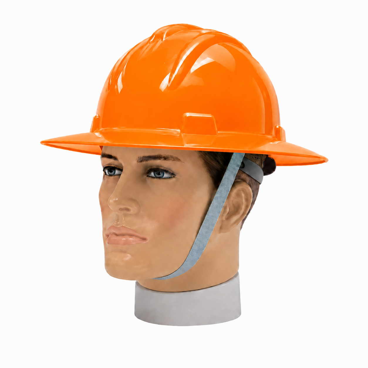 CAPACETE COM JULGULAR ABA TOTAL LARANJA